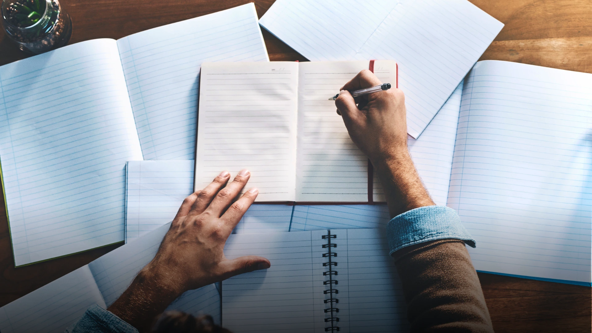Picture of planner, representing tax planning